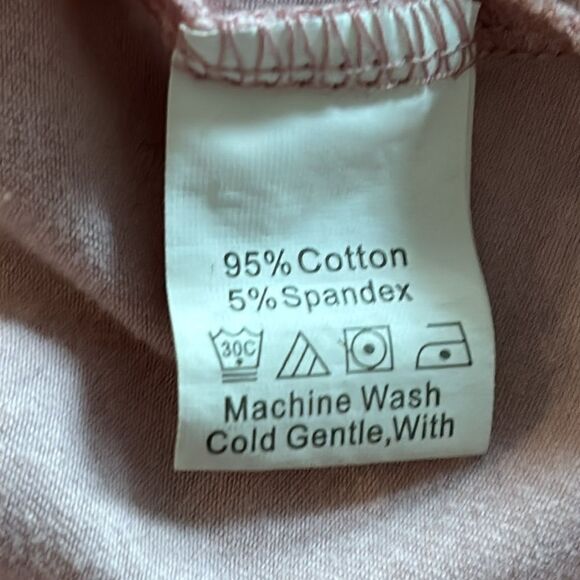 SHEIN Light Pink Sun & Moon Graphic Tee – Size M (8/10) - Picture 6 of 7